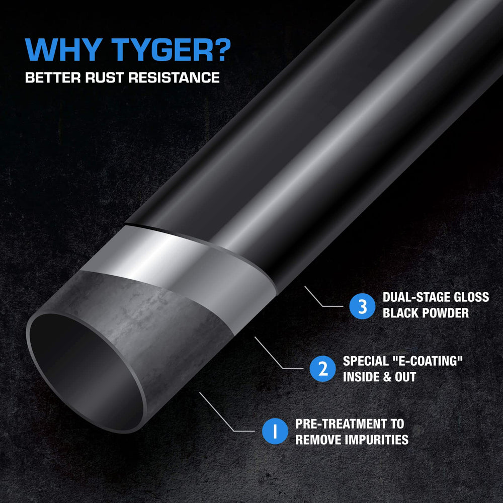 Tyger Auto TG-HC2J003B hitch rated for 3500 lb GTW and 350 lb tongue weight