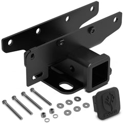 Tyger Auto hitch installed on Jeep Wrangler JL showing rear receiver integration