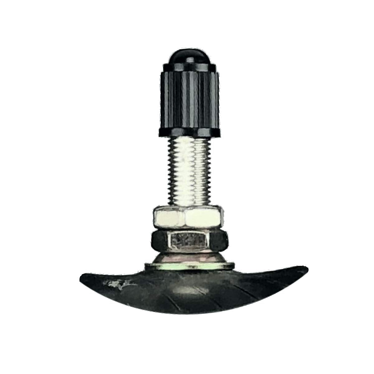 Close-up of TYK TR6 valve stems showing rugged, secure design