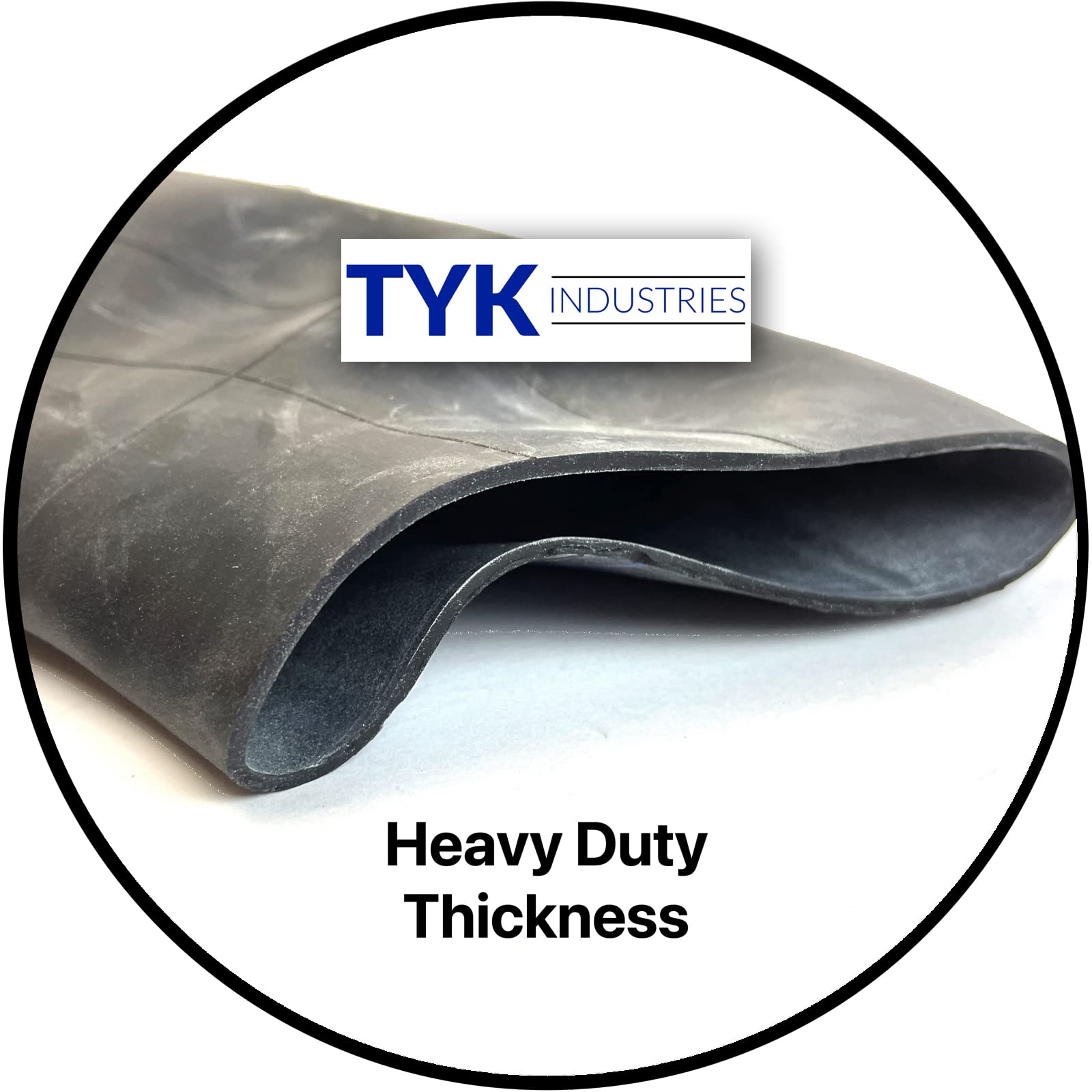 TYK Industries valve lock nut detail reinforces seal for stable inflation.
