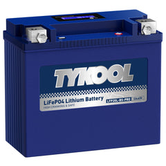 TYKOOL LFP20L-BS-PRO side profile highlighting slim form for tight engine bays