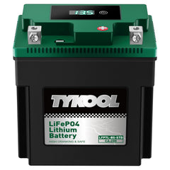 TYKOOL YTX7L-BS-STD front view shows compact size and fit.