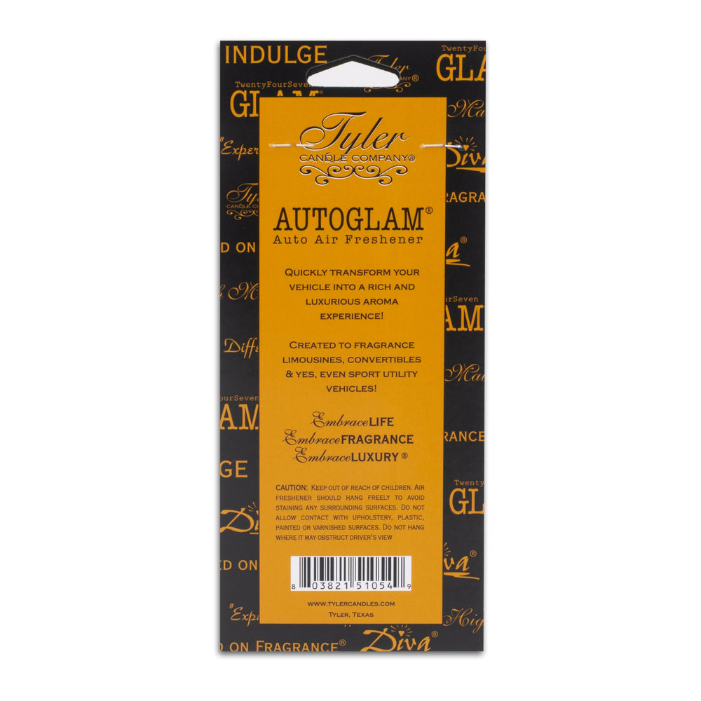 Tyler Candle Bless Your Heart autoglam 4-5x3 inch air freshener fits any mirror