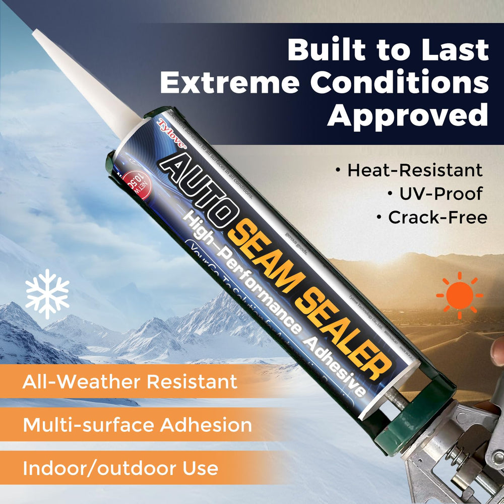 Tylove seam sealer provides easy adhesion with no prep required
