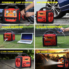 Tyrell Chenergy 400W inverter powers small devices anywhere.