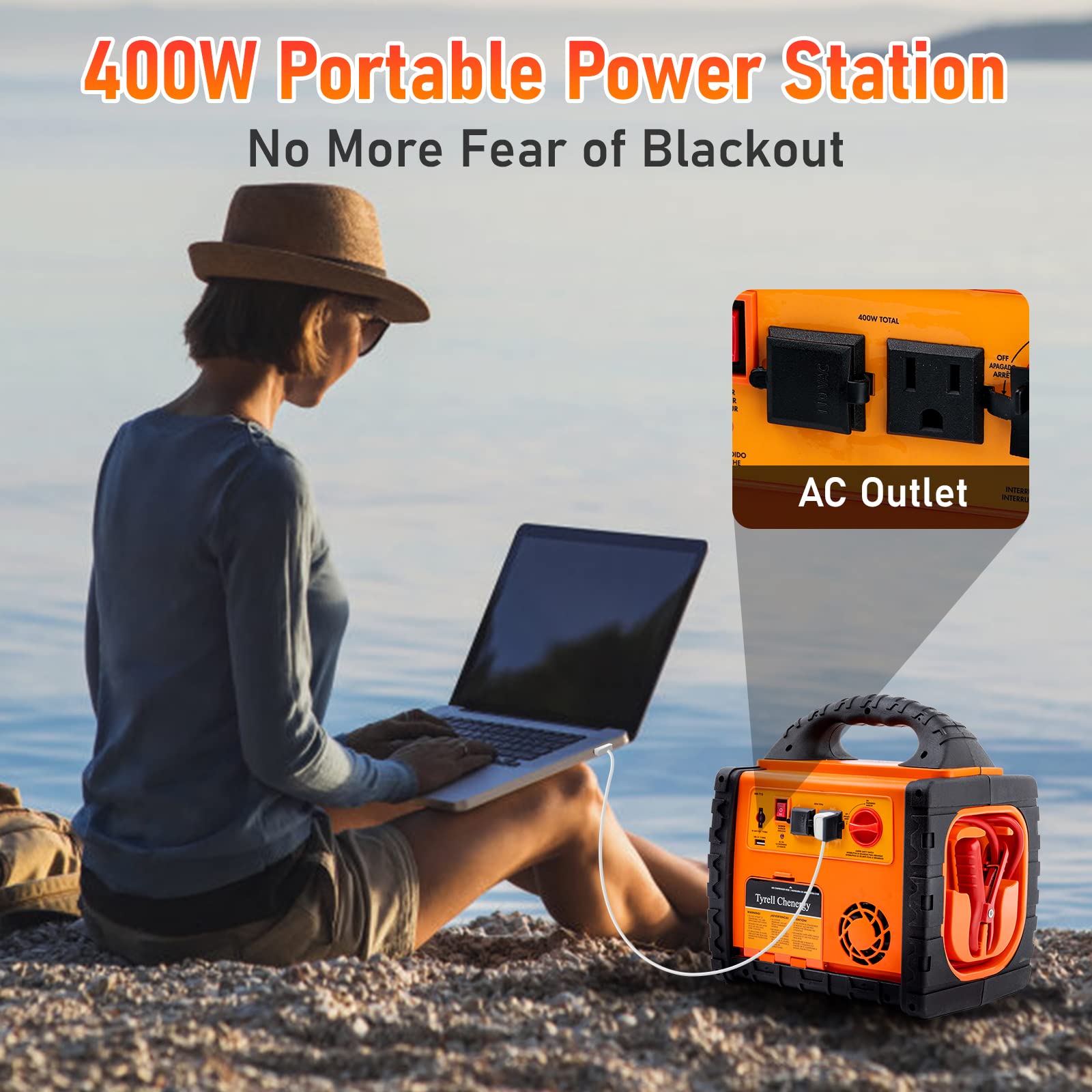 Tyrell Chenergy dual ports enable simultaneous charging of devices.