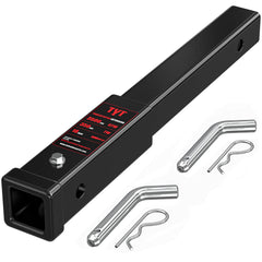 TYT 18-inch trailer hitch extension adds extra clearance for trailers.