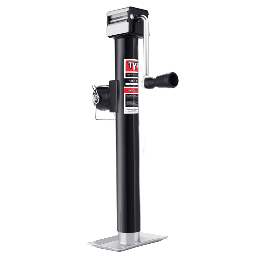 TYT 5000lbs weld-on pipe mount swivel trailer jack assembly for secure installation
