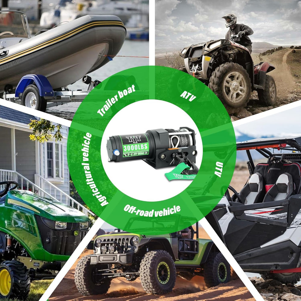 TYT mounting pattern for versatile ATV/UTV installation.