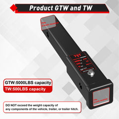 TYT extended reach enables easier hitching with trailers or bike racks.