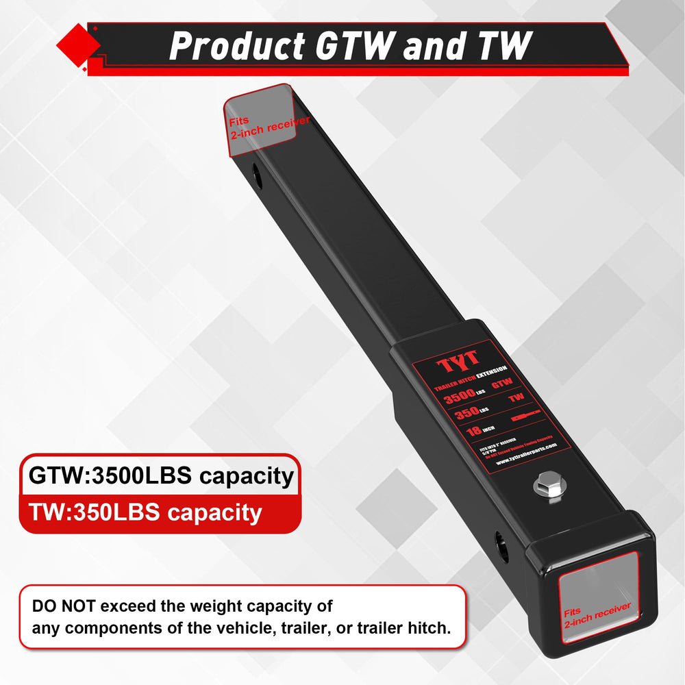 TYT high-strength steel construction delivers durable towing performance.