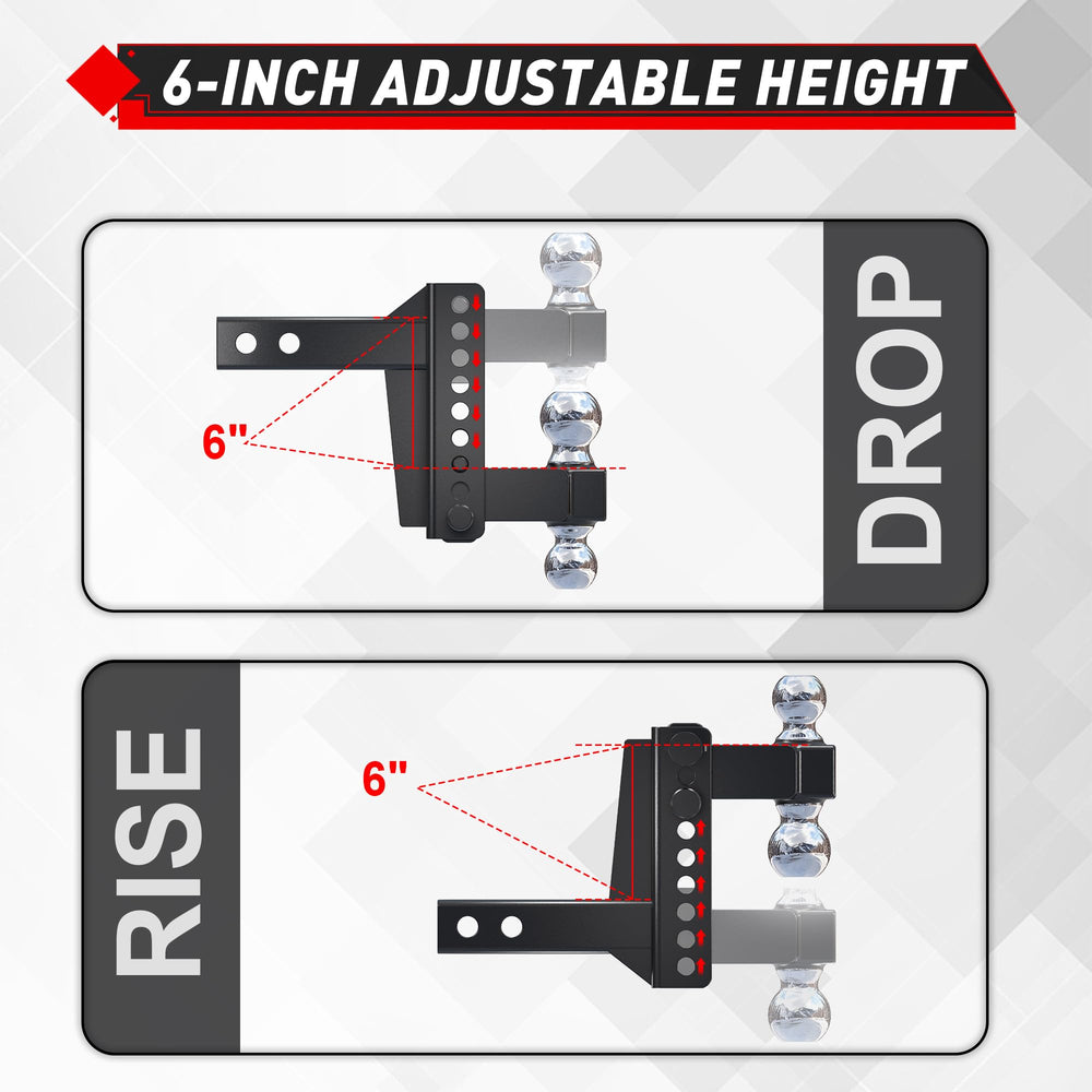 TYT hitch compatible with standard 2-inch receivers on most trucks
