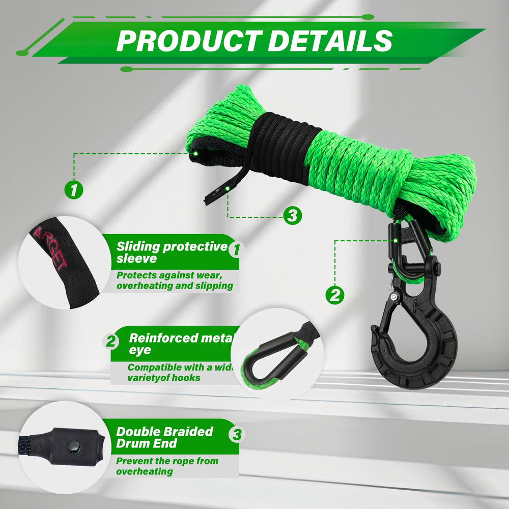 TYT forged steel hook rated to 25,000 lbs for secure attachment