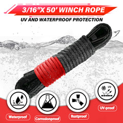 TYT protective sheath nylon cover shields rope from sun and abrasion.