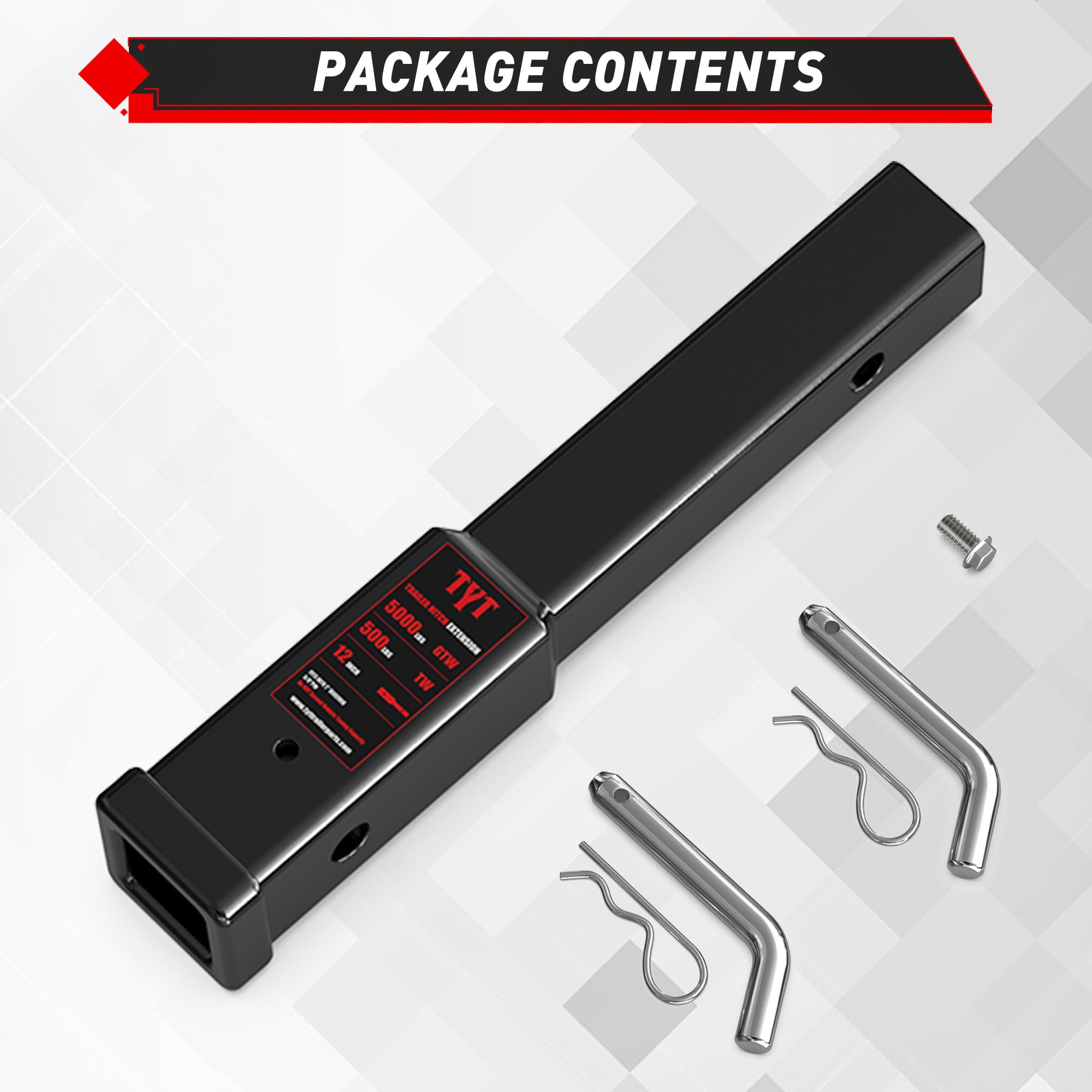 TYT ideal for cargo haulers, campers, and bike rack setups.