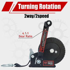 TYT zinc-black plating resists rust in outdoor use