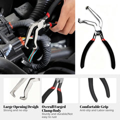 Tzuoen engine bay tool fits universal vehicle types for quick disconnects.