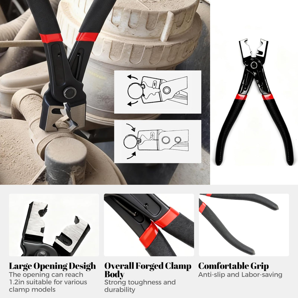 Tzuoen carbon steel disconnect pliers deliver durable daily repair performance.