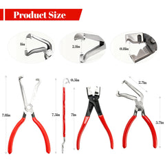 Tzuoen disconnect pliers showcase rubber grip for secure handling in greasy engine bays