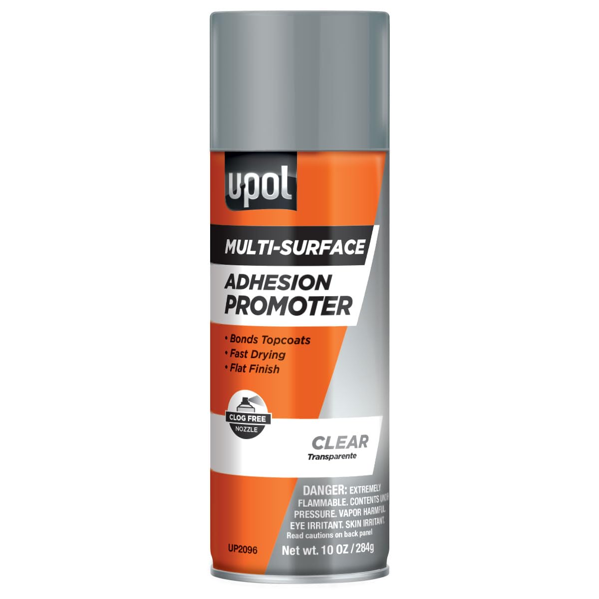 U-POL Adhesion Promoter clear spray for multi-surface adhesion on metal and plastic