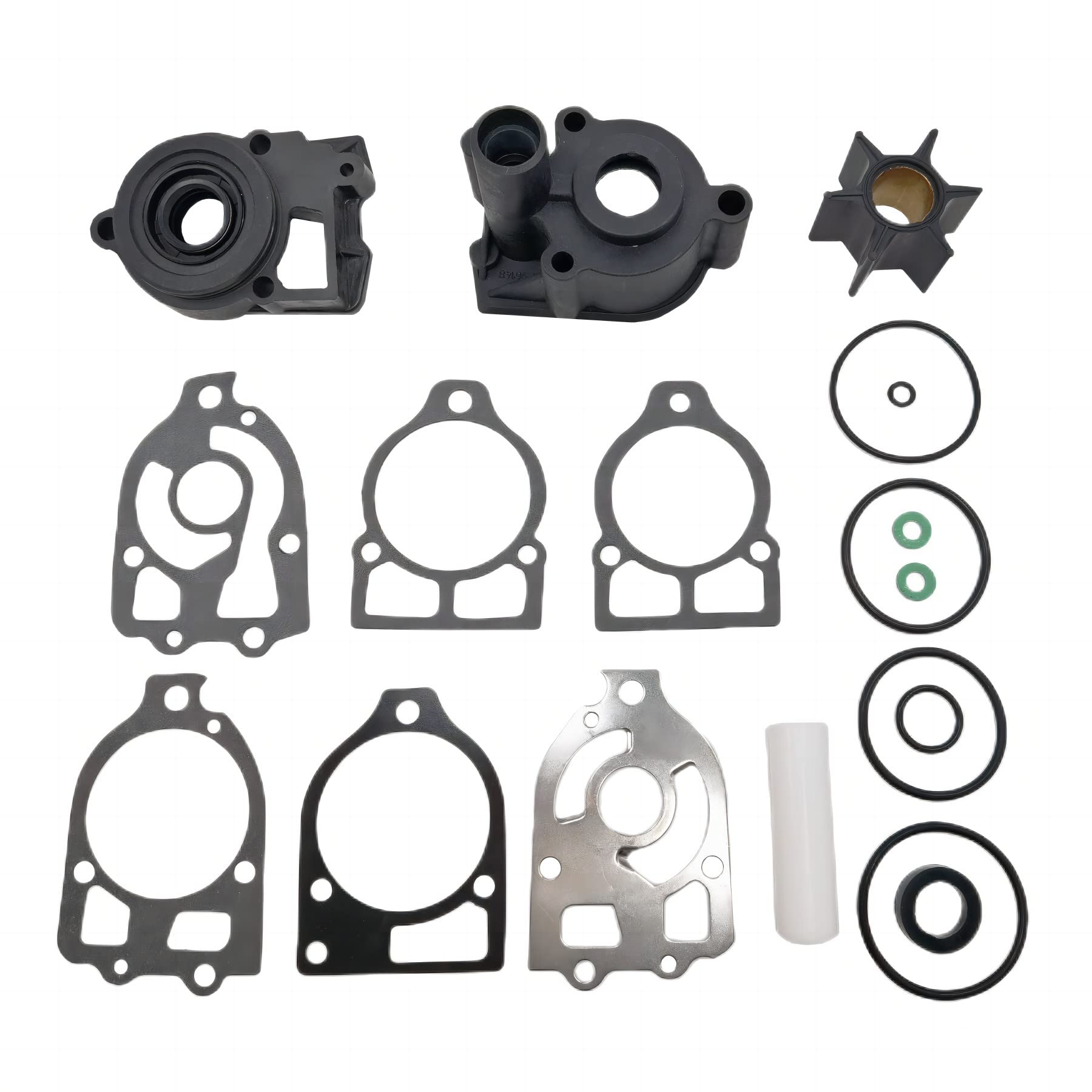 UANOFCN 96148A8 water pump kit with housing for Mercury outboards improves reliability