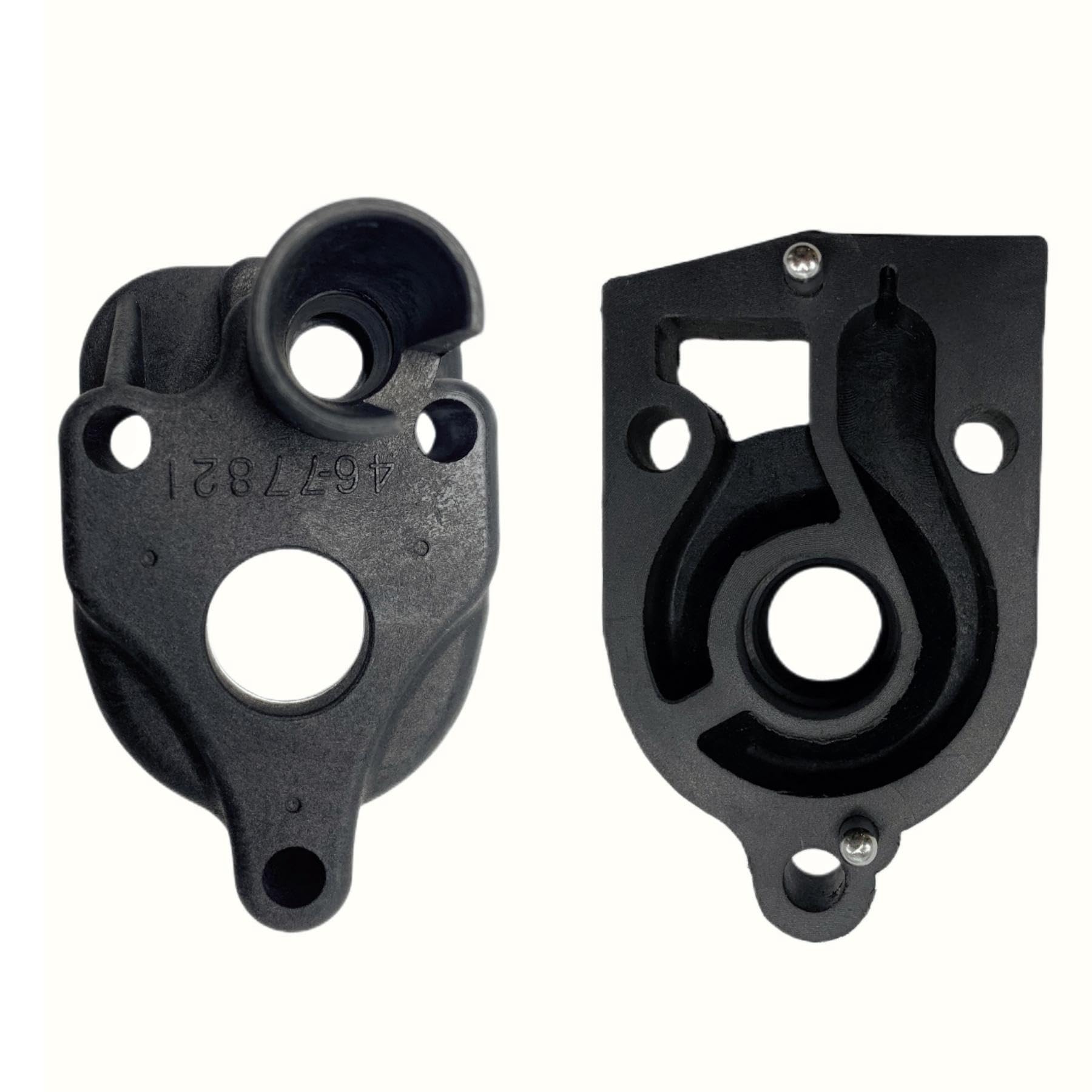 Impeller plate and key ensuring precise timing and rotor engagement