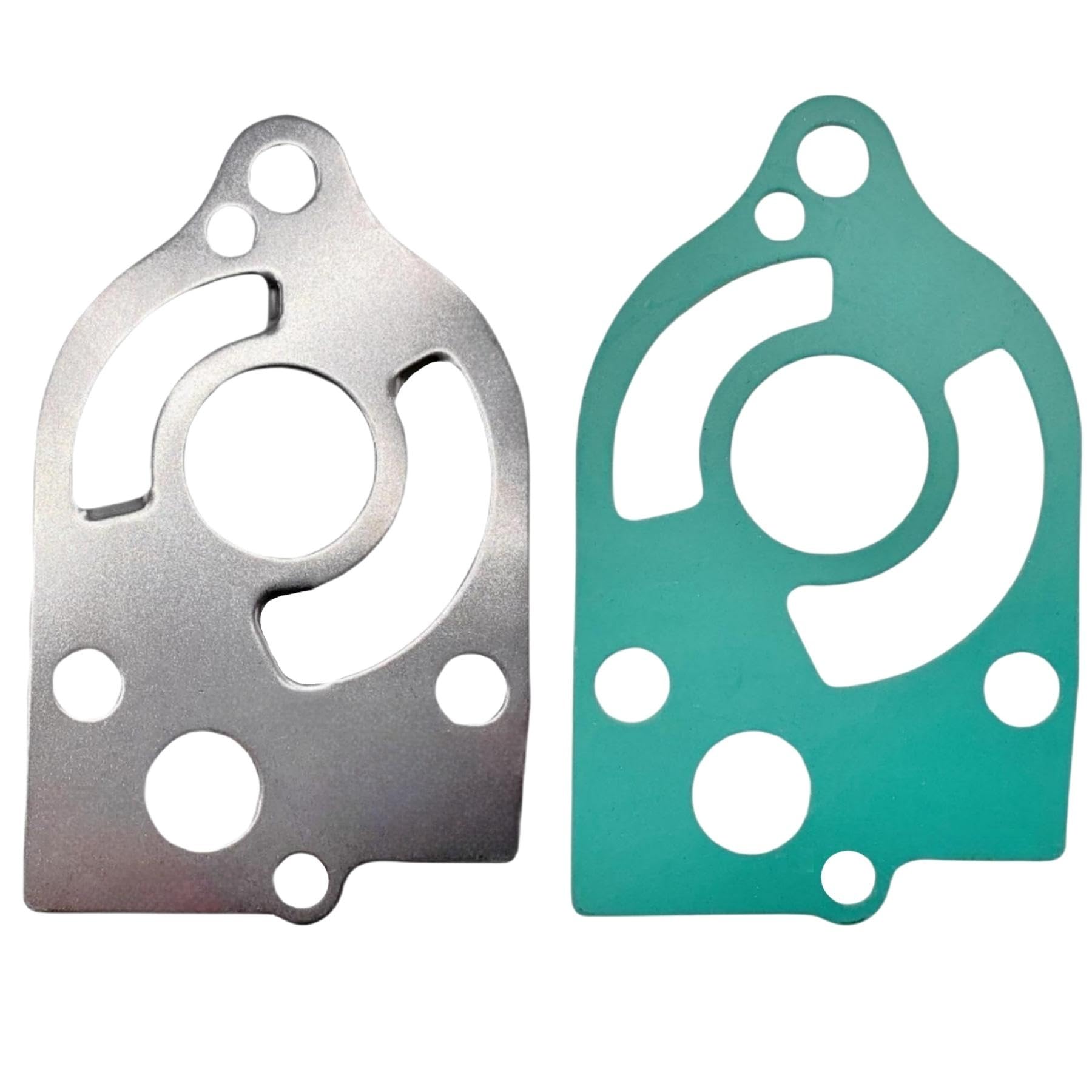 Lower water pump gasket seals the lower section against vibration