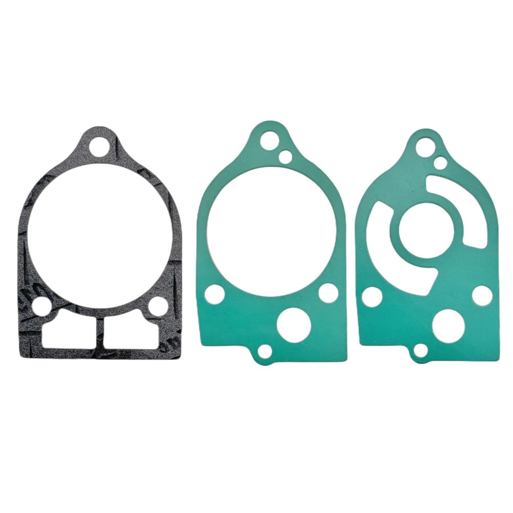 Water pump base gasket maintains a leak-free seal during operation