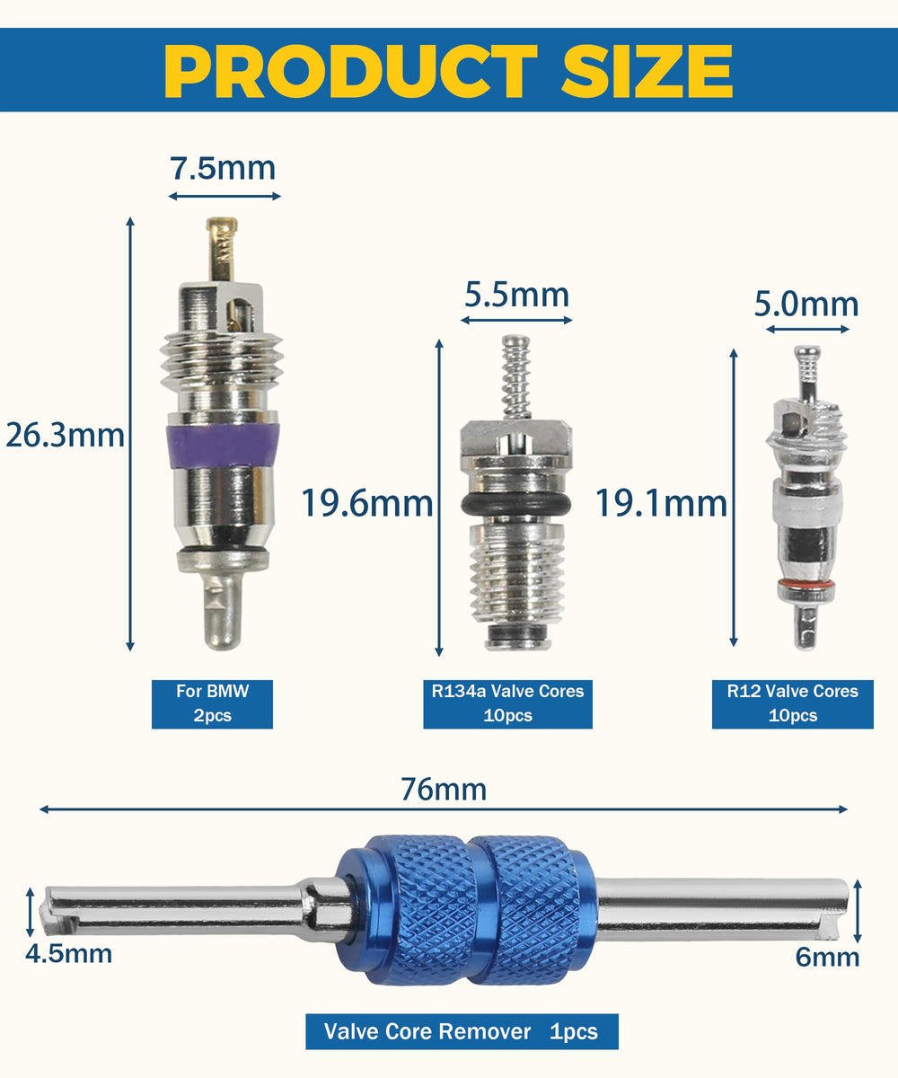 UBOG disassembly installation tool for valve core service