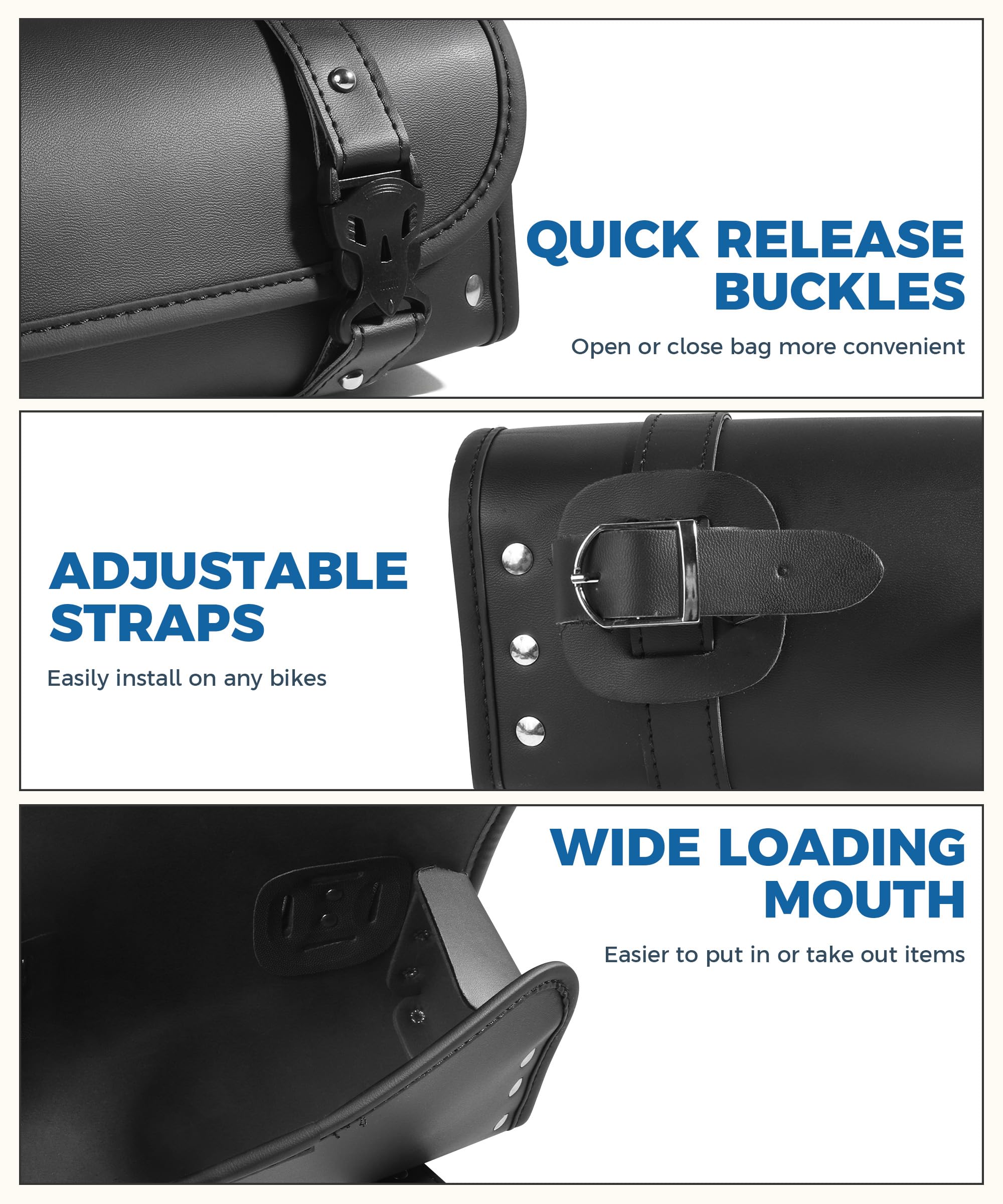 UBOG PU leather texture close-up highlights durability and quality