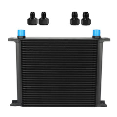 Ucreative 30-row oil cooler top view highlighting compact, high-efficiency design for engines