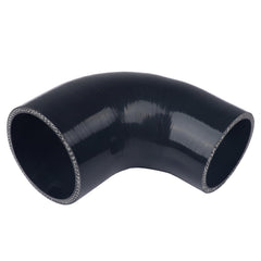 Ucreative 90-degree elbow silicone hose, 63-76 mm diameter, for versatile turbo or intake routing.