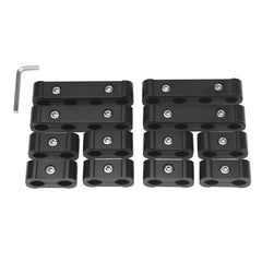 Ucreative wire separator set in black for 8-10mm cables, tidy engine bay