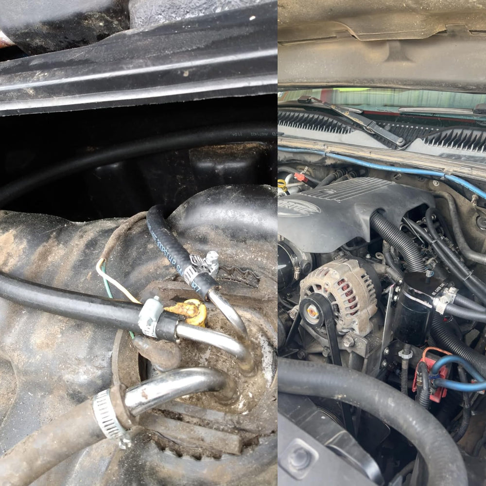 Ucreative diesel-biodiesel-gasoline compatibility fuel line, versatile use in mixed fuel tasks.