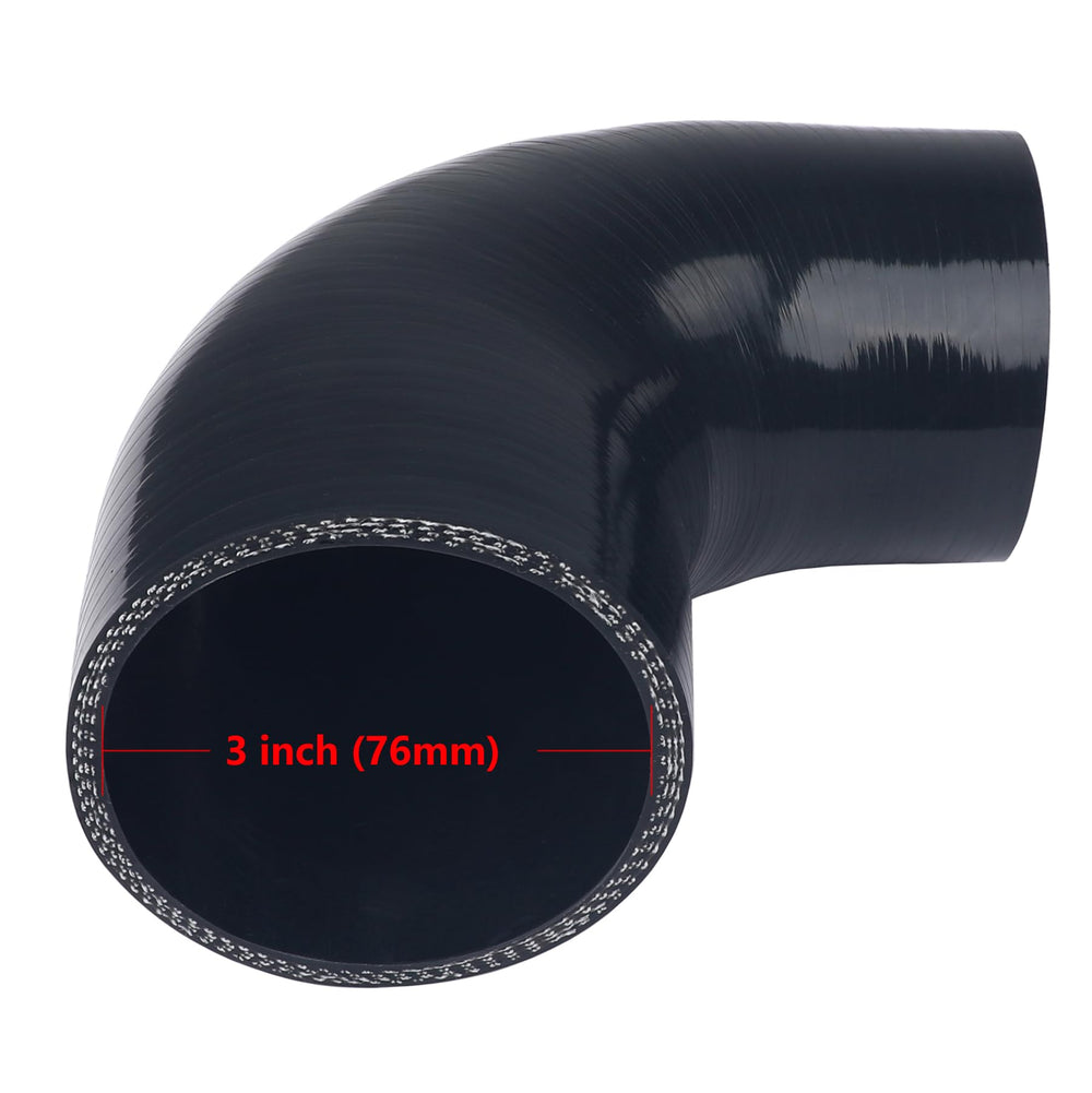 Ucreative 4-ply silicone hose, 5 mm thick, designed for durable heat resistance.