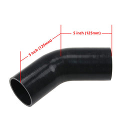 Ucreative silicone hose shows four-ply construction and 5mm thickness for durability