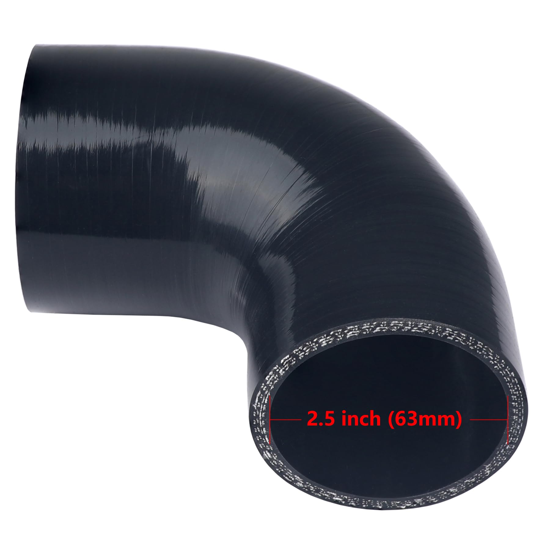 Ucreative silicone hose end close-up showing sturdy ends for easy installation.