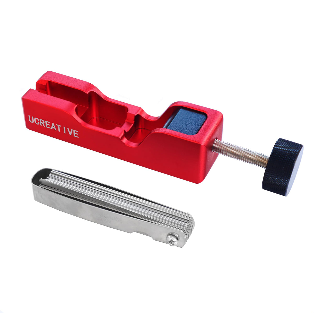 Ucreative spark plug gap tool package contents ready for quick setup.