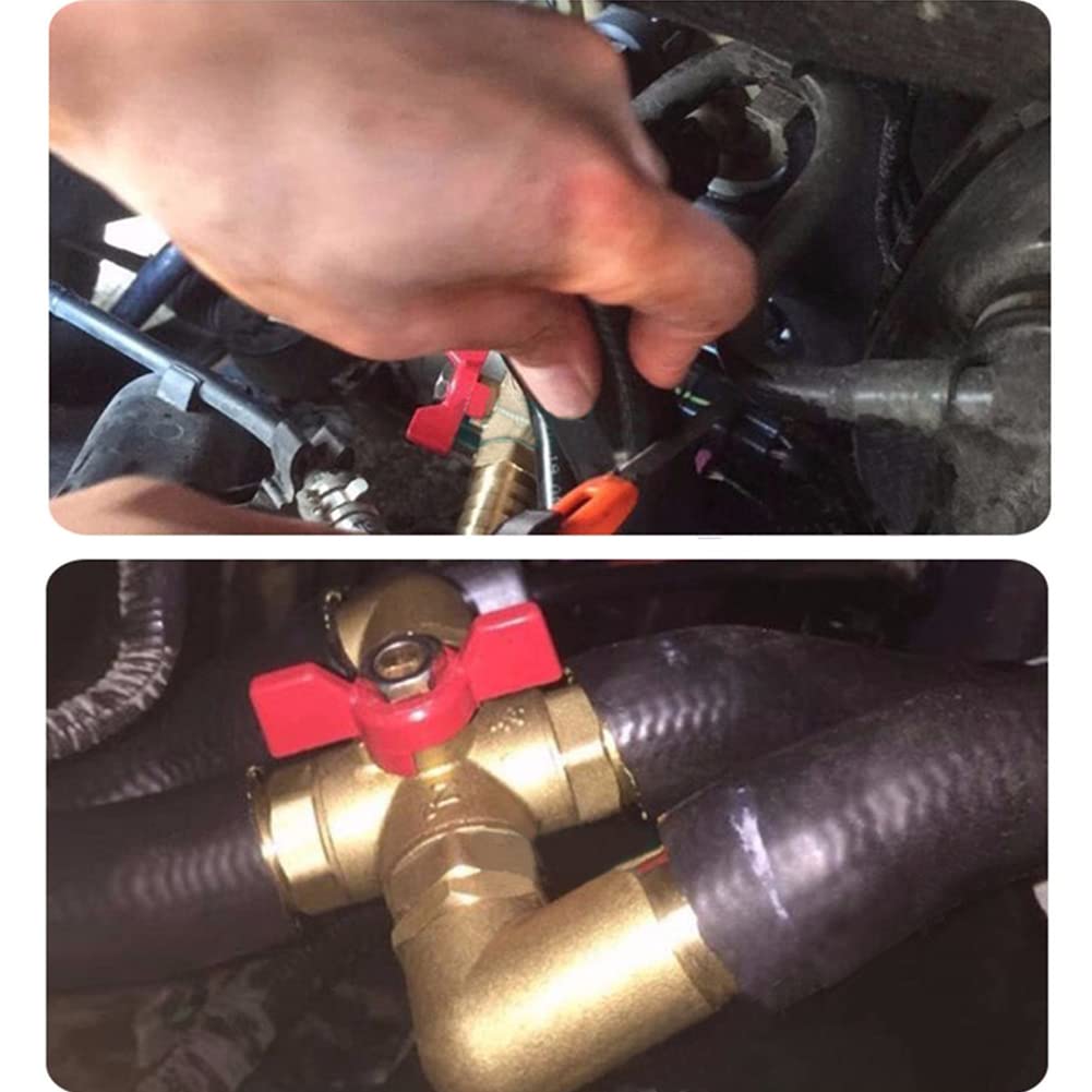 Uenede solid brass construction close-up emphasizing durability and corrosion resistance.