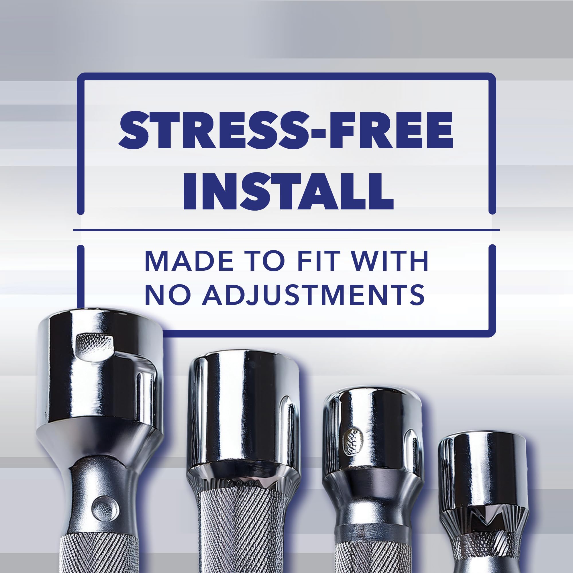 Installation steps visual guides you through replacing the inline filter