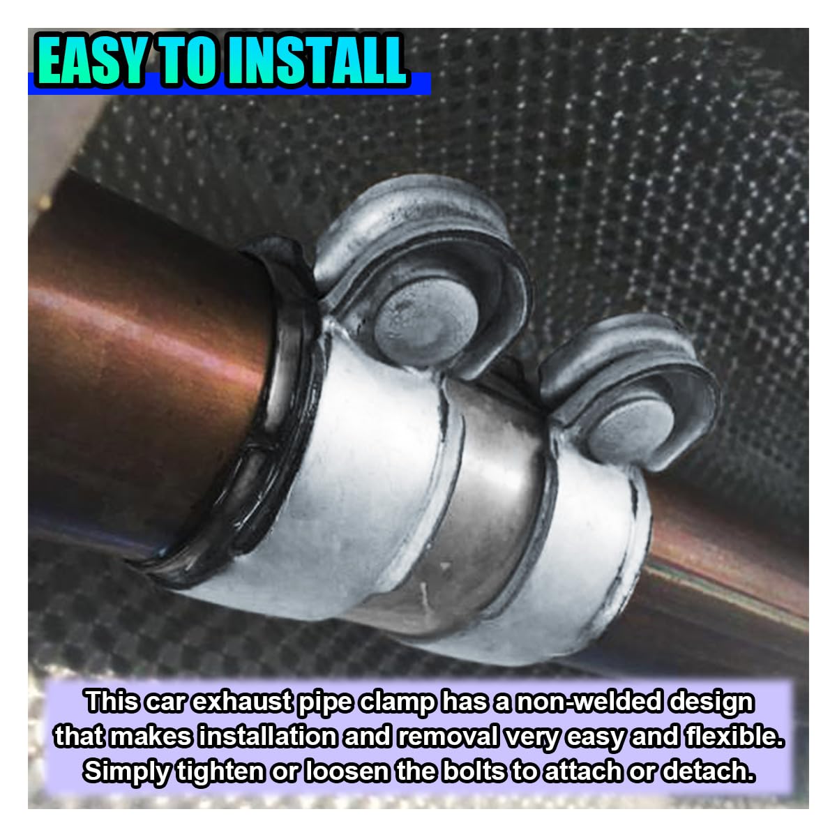 UHANBUT butt-joint detail shows weld-less design for tool-free installation.