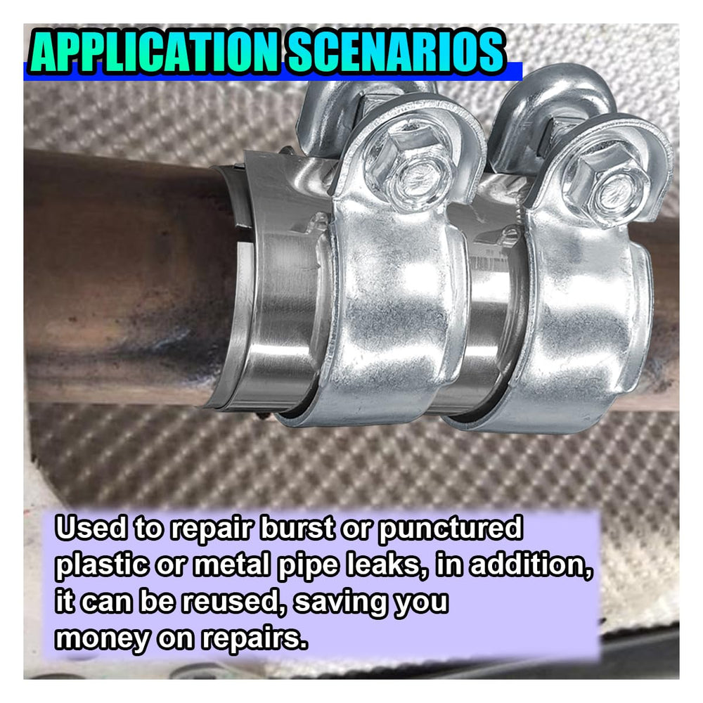 UHANBUT installation-ready shot highlights DIY-friendly exhaust component join.