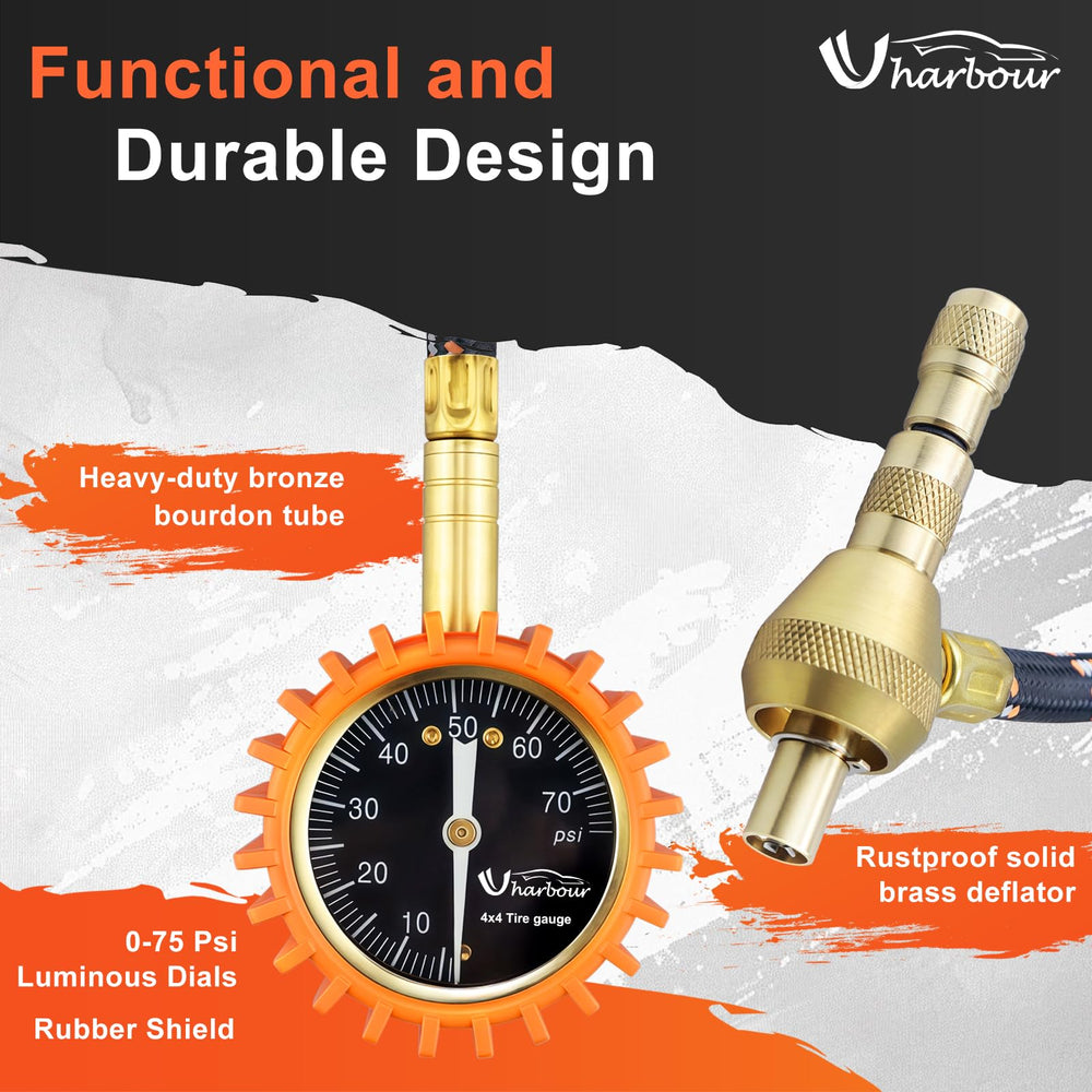 Uharbour automatic deflation in use with Jeep enables rapid, controlled air release