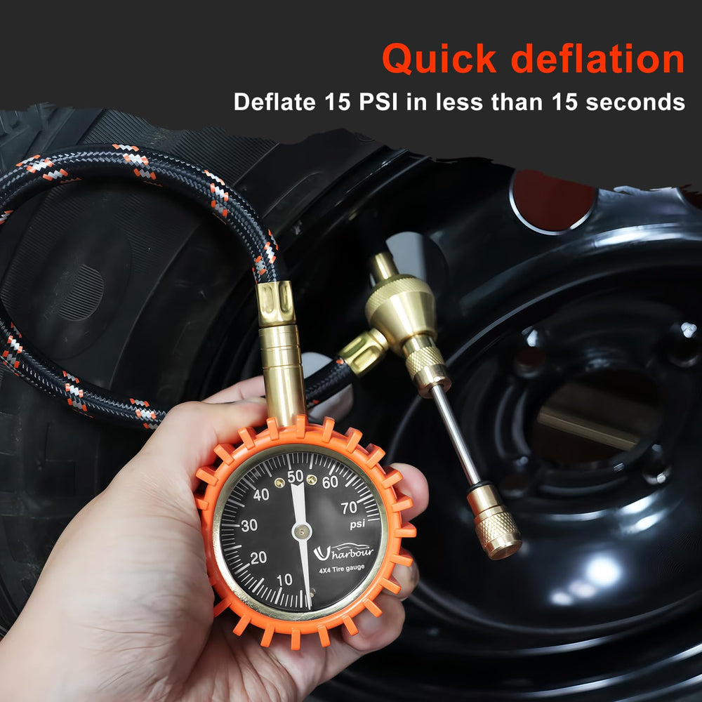 Uharbour reinforced braided hose connection emphasizes reliable tire service