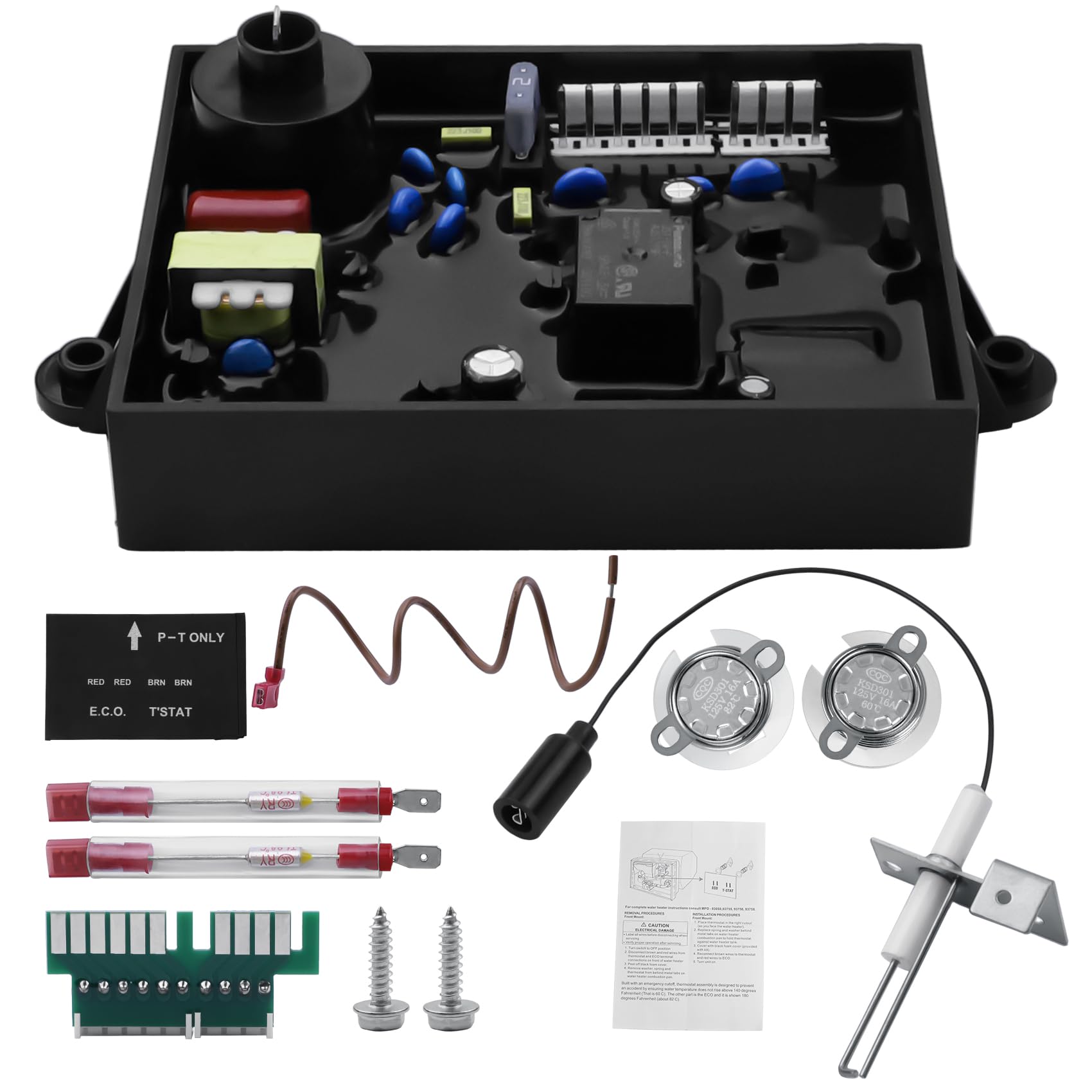 UHEGDRR 3-in-1 control board close-up for reliable RV heater operation