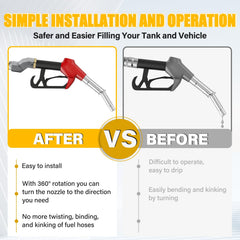 UHEGDRR durable fuel transfer hose fitting for reliable use