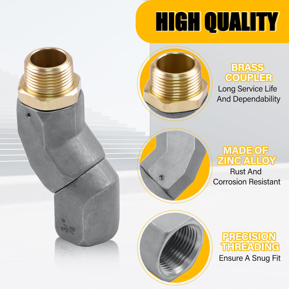 UHEGDRR easy installation with 3/4 NPT thread