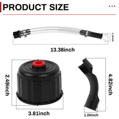 uhzz hose with threaded mouth for simple installation