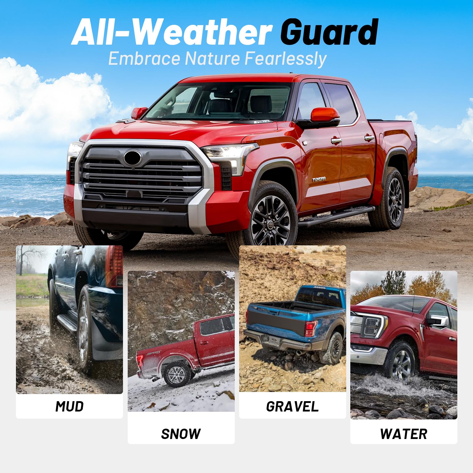 Uilffur Tundra mud flaps full coverage protection