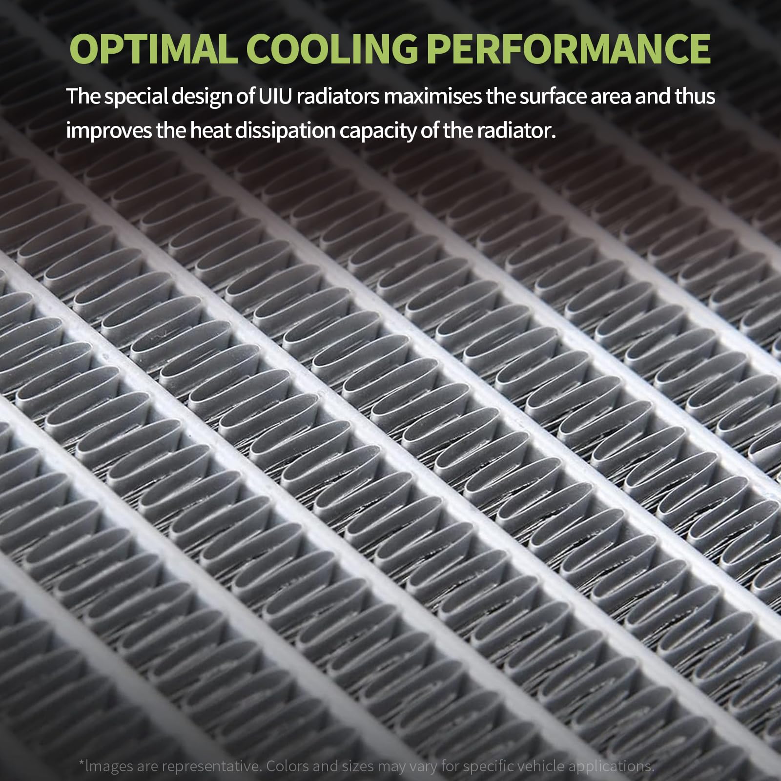 UIU CU2423 core close-up with fin design for heat transfer